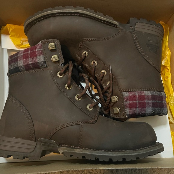 Caterpillar Shoes New Cat Caterpillar Womens Kenzie Steel Toe Work Boot 85 Poshmark